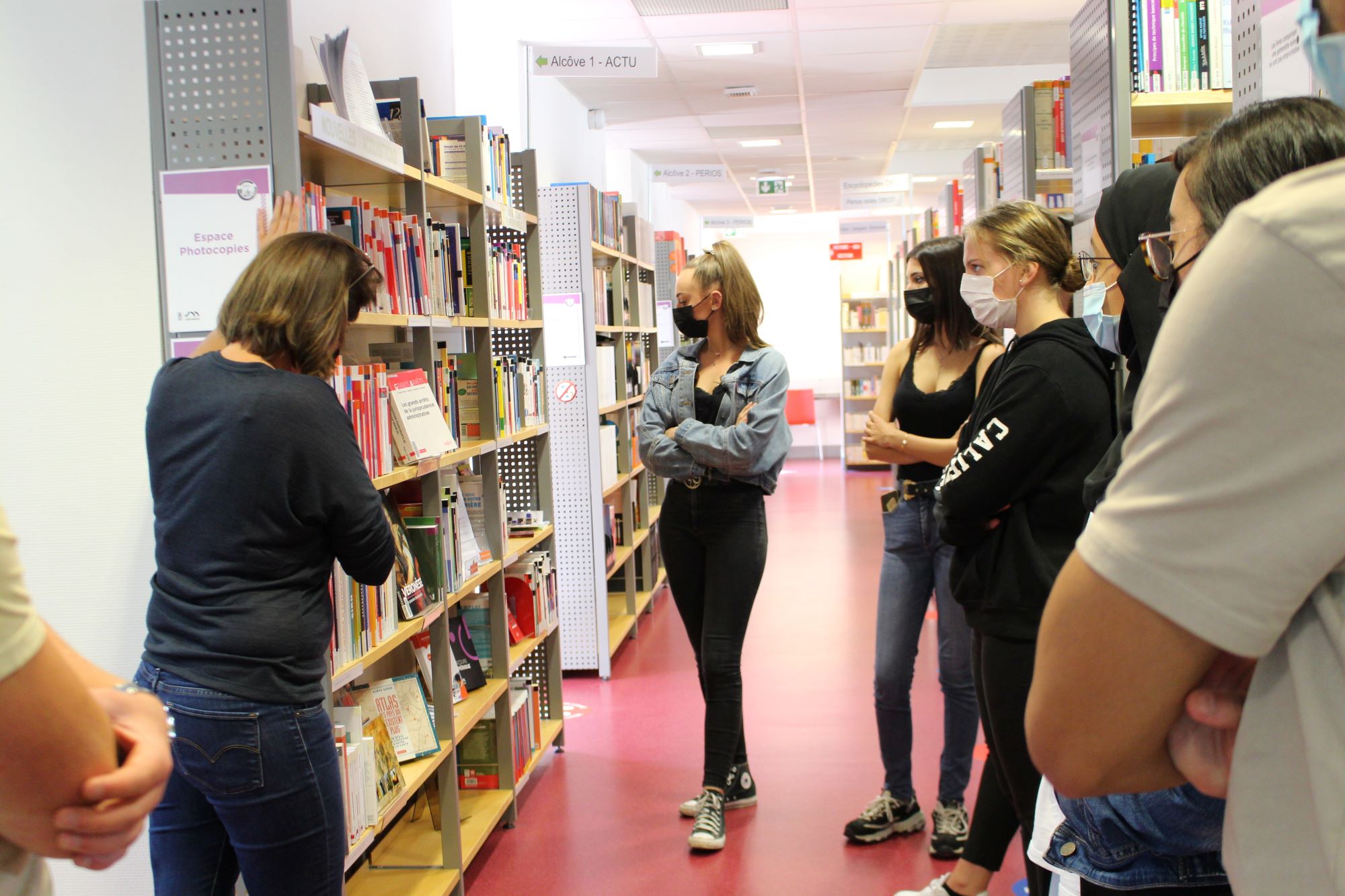 Présentation de la Bibliothèque aux étudiants