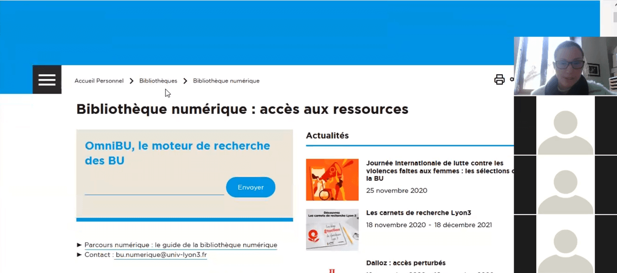 Photo Bibliothèque numérique