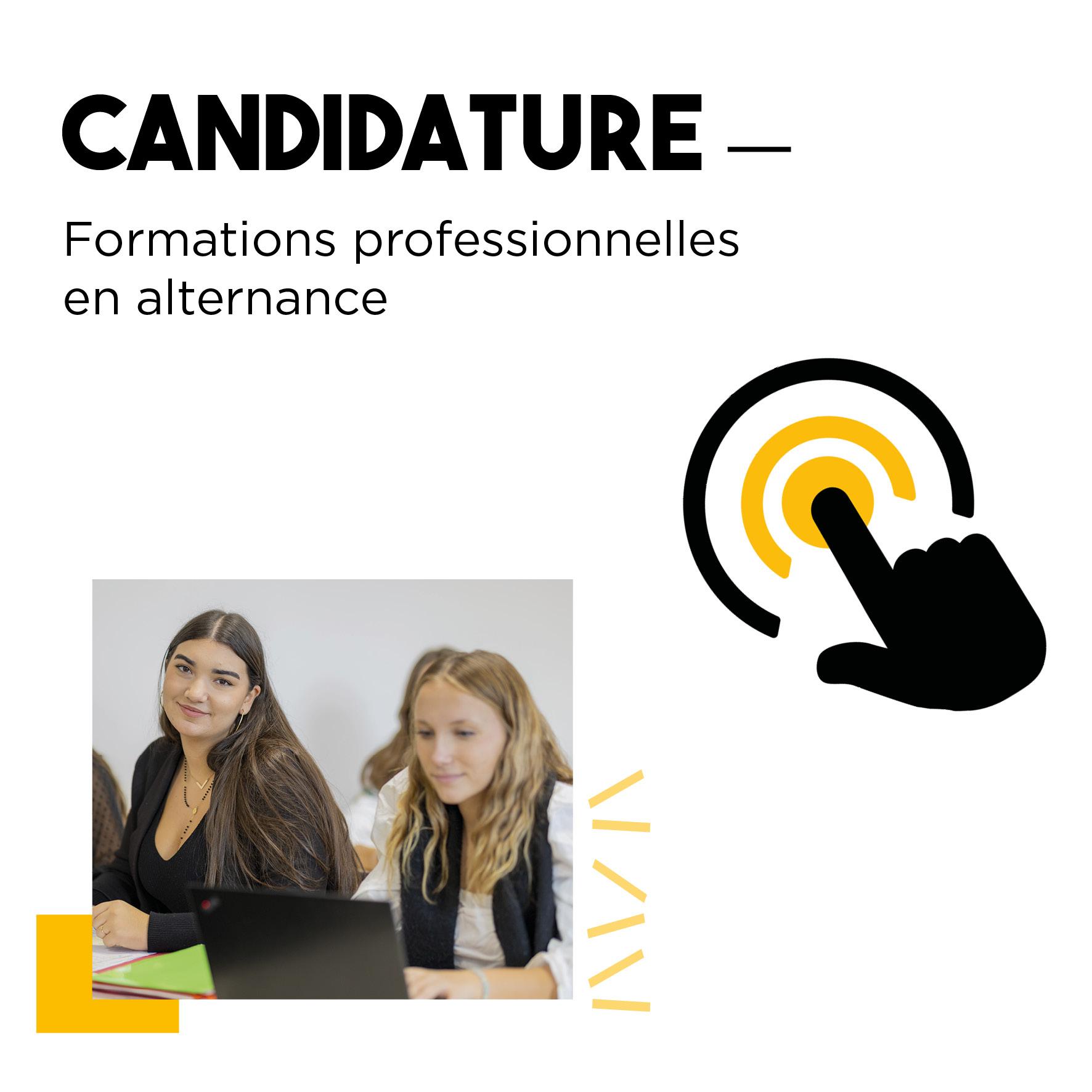 Bouton candidature 