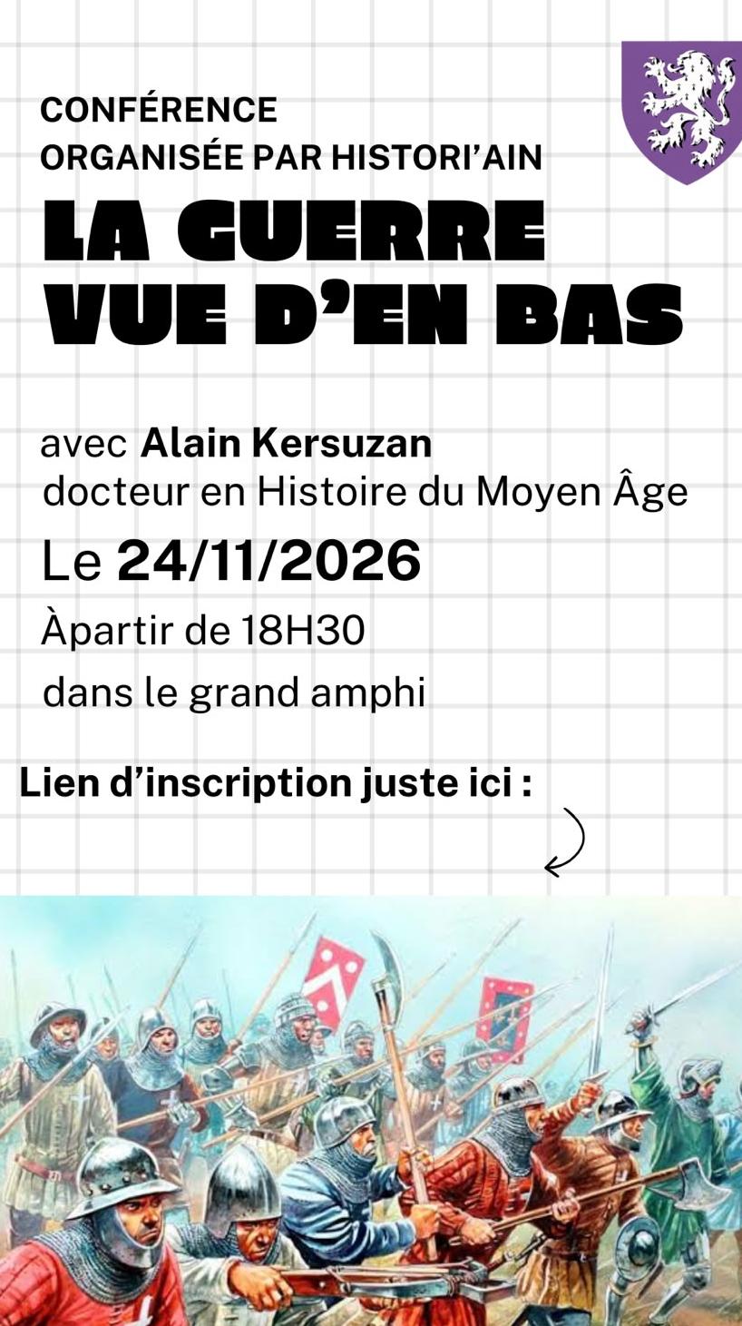 conférence historiain