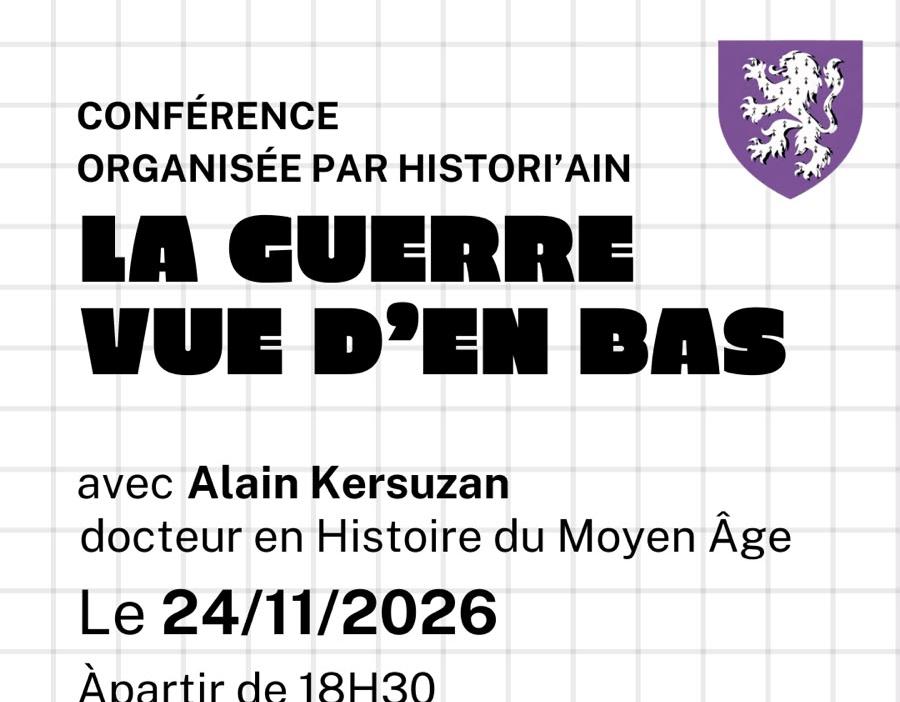 conférence historiain