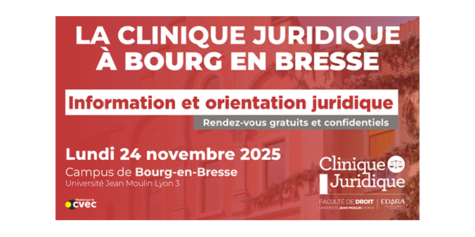 Journée d'informations et d'orientation juridiques à Bourg-en-Bresse