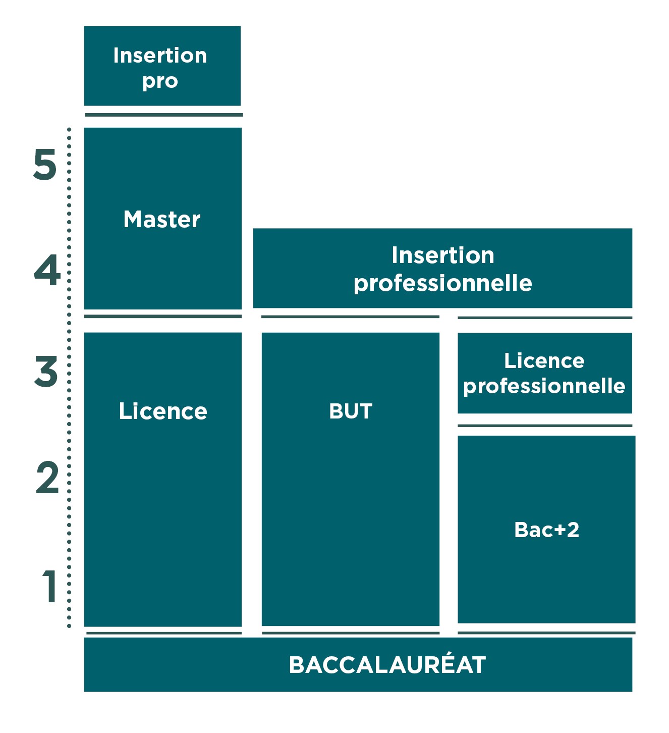 Schéma enseignement supérieur