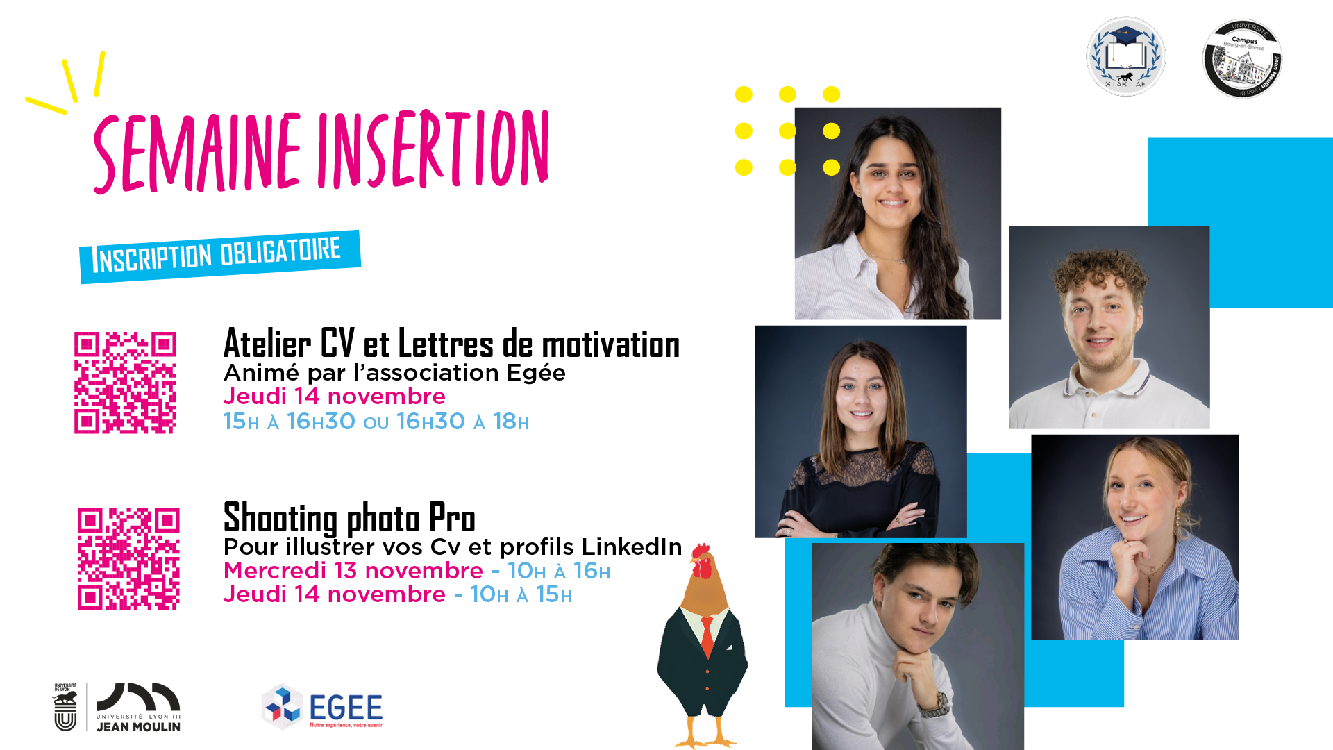 affiche semaine de l'insertion