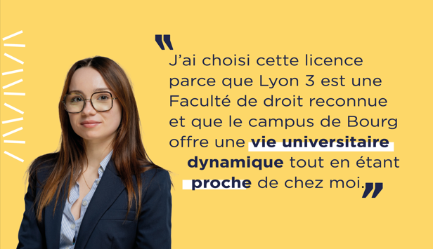 Droit Licence Bourg
